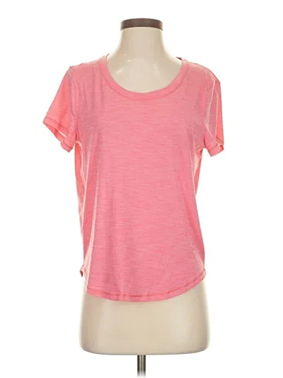 Pre-owned Lululemon Athletica Active T-shirt In Pink