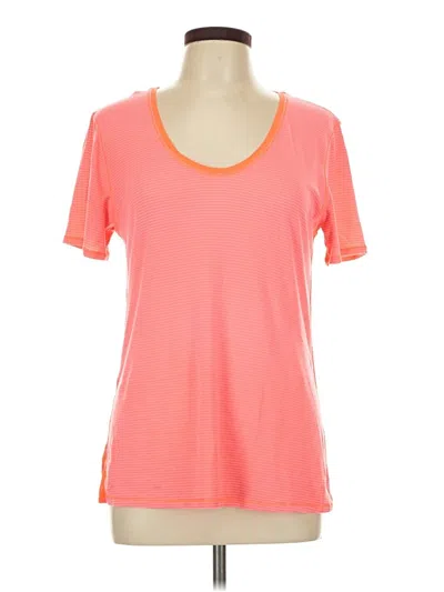 Pre-owned Lululemon Athletica Active T-shirt In Pink