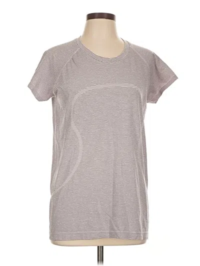 Pre-owned Lululemon Athletica Active T-shirt In Pink