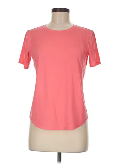 Pre-owned Lululemon Athletica Active T-shirt In Pink