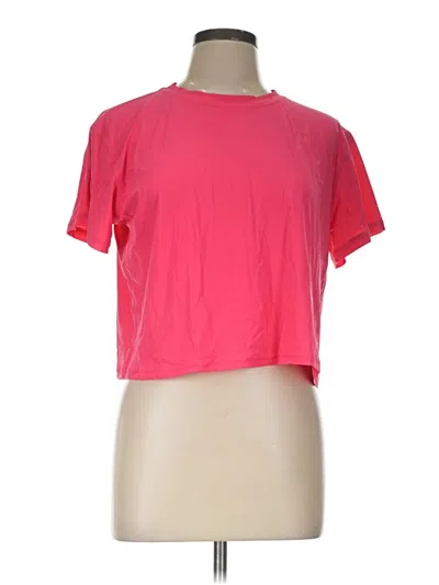 Pre-owned Lululemon Athletica Active T-shirt In Pink