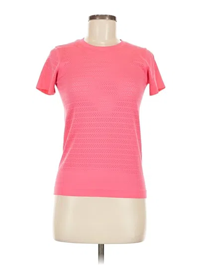Pre-owned Lululemon Athletica Active T-shirt In Pink