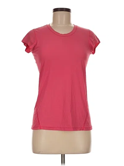 Pre-owned Lululemon Athletica Active T-shirt In Pink