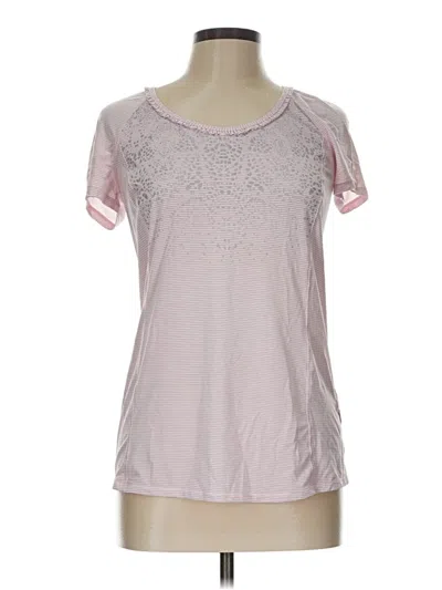 Pre-owned Lululemon Athletica Active T-shirt In Pink