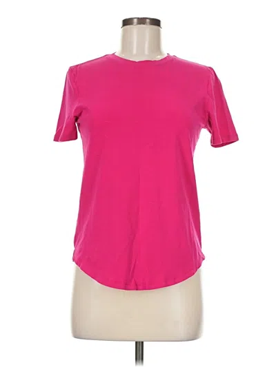 Pre-owned Lululemon Athletica Active T-shirt In Pink