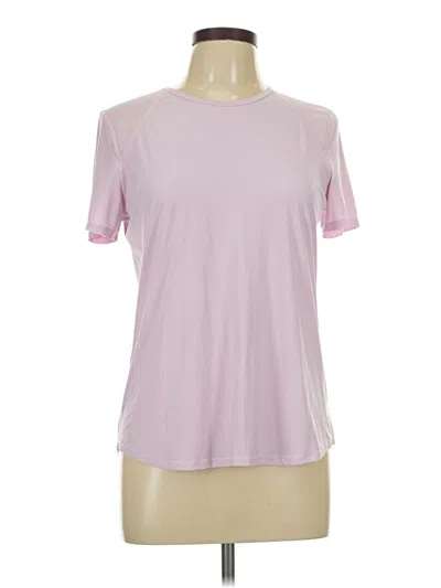 Pre-owned Lululemon Athletica Active T-shirt In Pink