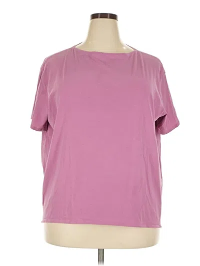 Pre-owned Lululemon Athletica Active T-shirt In Pink