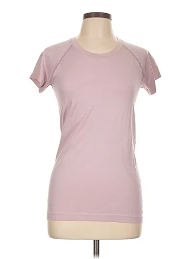Pre-owned Lululemon Athletica Active T-shirt In Pink