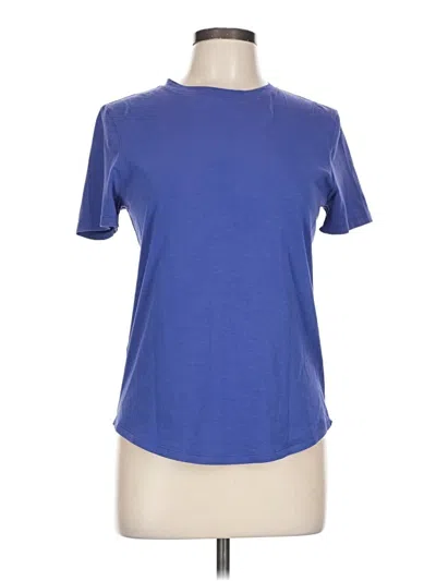 Pre-owned Lululemon Athletica Active T-shirt In Purple