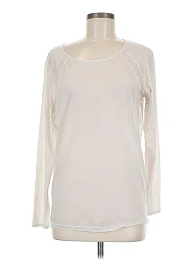 Pre-owned Lululemon Athletica Active T-shirt In White