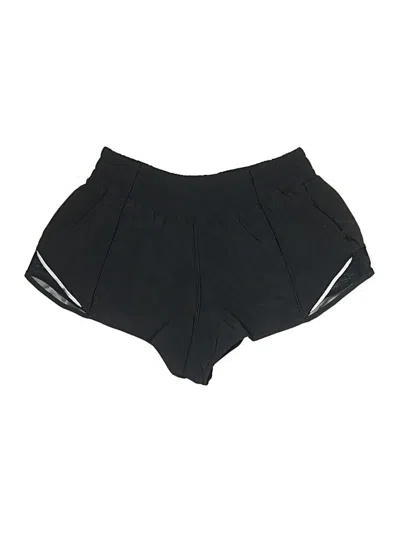 Pre-owned Lululemon Athletica Athletic Shorts In Black