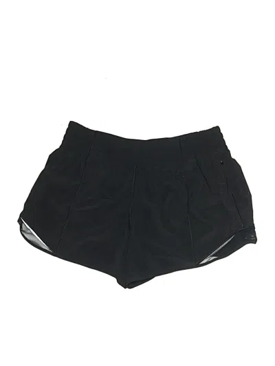 Pre-owned Lululemon Athletica Athletic Shorts In Black