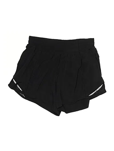 Pre-owned Lululemon Athletica Athletic Shorts In Black