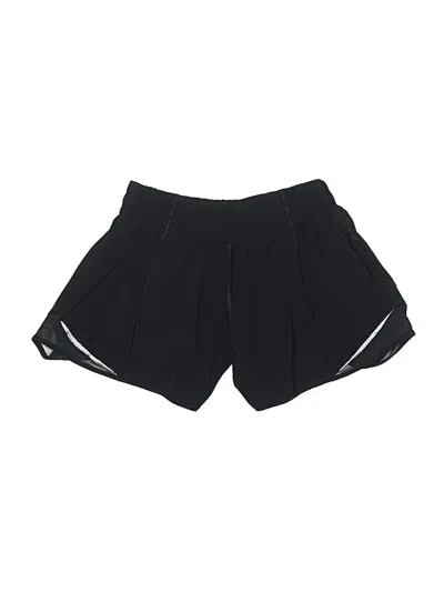 Pre-owned Lululemon Athletica Athletic Shorts In Black