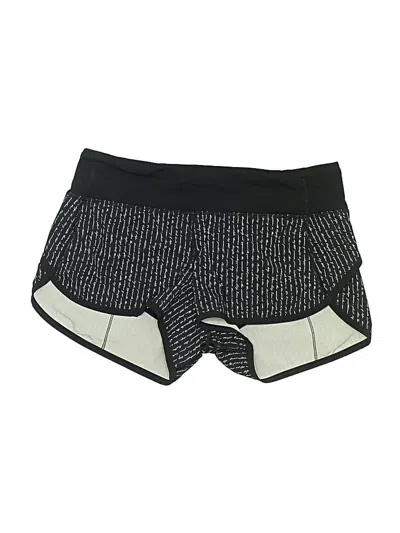 Pre-owned Lululemon Athletica Athletic Shorts In Black
