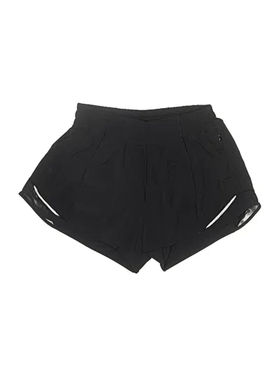 Pre-owned Lululemon Athletica Athletic Shorts In Black