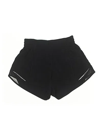 Pre-owned Lululemon Athletica Athletic Shorts In Black