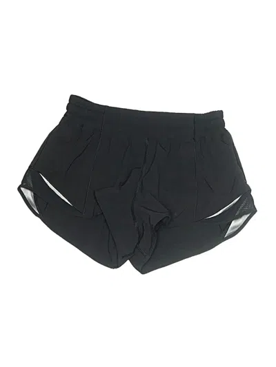 Pre-owned Lululemon Athletica Athletic Shorts In Black