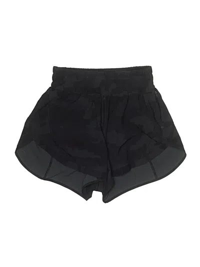 Pre-owned Lululemon Athletica Athletic Shorts In Black