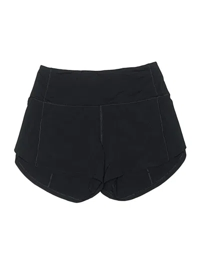Pre-owned Lululemon Athletica Athletic Shorts In Black