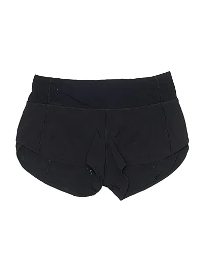 Pre-owned Lululemon Athletica Athletic Shorts In Black