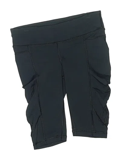 Pre-owned Lululemon Athletica Athletic Shorts In Black