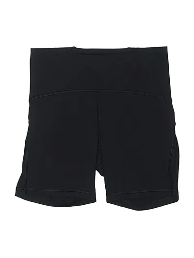 Pre-owned Lululemon Athletica Athletic Shorts In Black