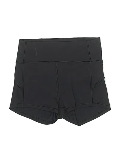 Pre-owned Lululemon Athletica Athletic Shorts In Black