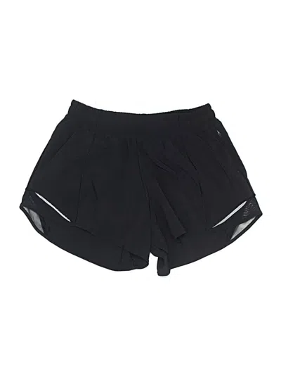 Pre-owned Lululemon Athletica Athletic Shorts In Black