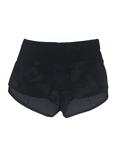Pre-owned Lululemon Athletica Athletic Shorts In Black