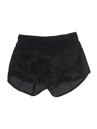 Pre-owned Lululemon Athletica Athletic Shorts In Black