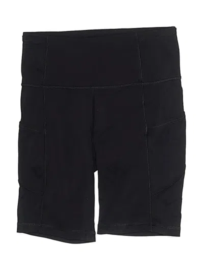 Pre-owned Lululemon Athletica Athletic Shorts In Black