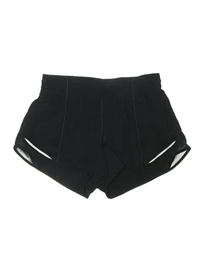 Pre-owned Lululemon Athletica Athletic Shorts In Black