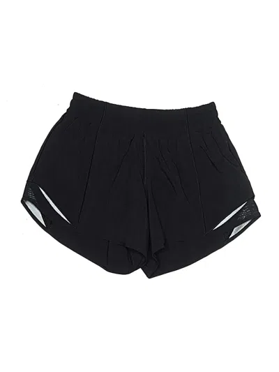 Pre-owned Lululemon Athletica Athletic Shorts In Black