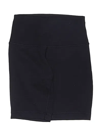 Pre-owned Lululemon Athletica Athletic Shorts In Black