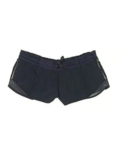 Pre-owned Lululemon Athletica Athletic Shorts In Blue