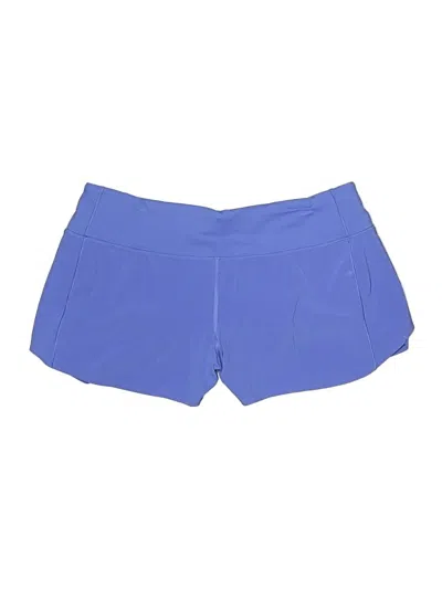 Pre-owned Lululemon Athletica Athletic Shorts In Blue