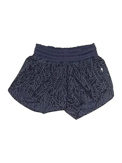 Pre-owned Lululemon Athletica Athletic Shorts In Blue