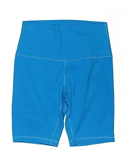 Pre-owned Lululemon Athletica Athletic Shorts In Blue