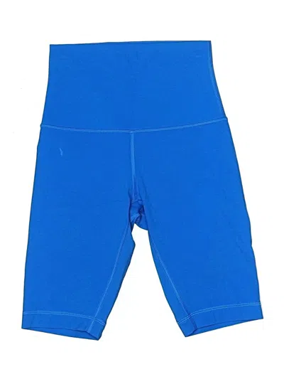 Pre-owned Lululemon Athletica Athletic Shorts In Blue