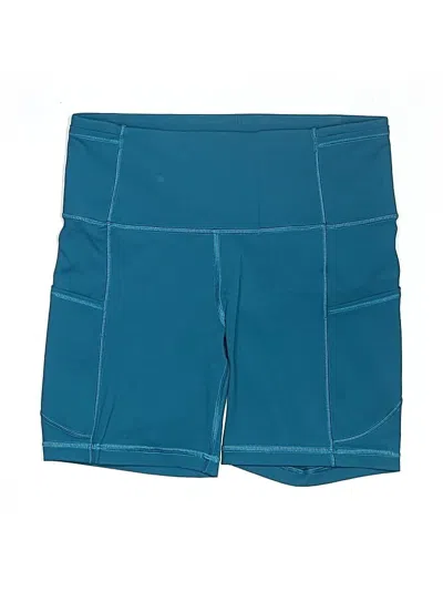 Pre-owned Lululemon Athletica Athletic Shorts In Blue