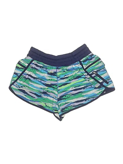 Pre-owned Lululemon Athletica Athletic Shorts In Blue