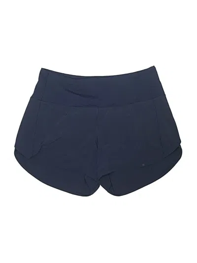 Pre-owned Lululemon Athletica Athletic Shorts In Blue