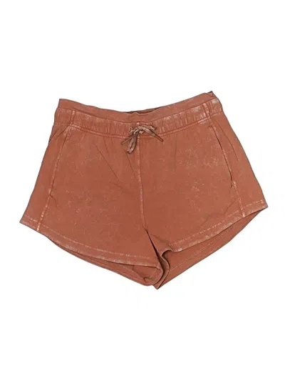 Pre-owned Lululemon Athletica Athletic Shorts In Brown