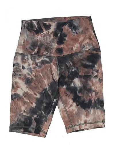 Pre-owned Lululemon Athletica Athletic Shorts In Brown