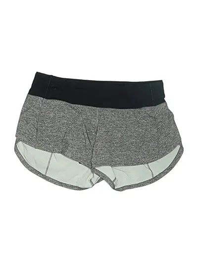 Pre-owned Lululemon Athletica Athletic Shorts In Gray