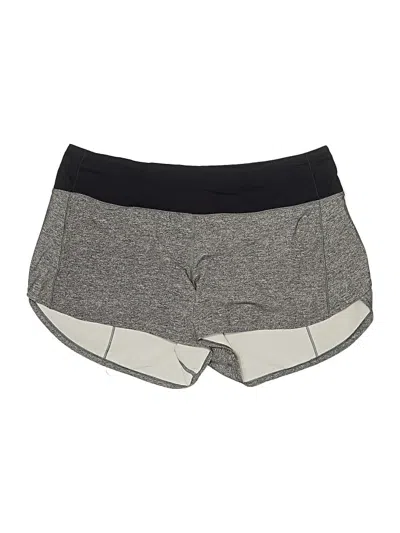 Pre-owned Lululemon Athletica Athletic Shorts In Gray