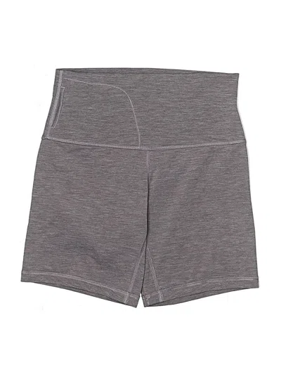 Pre-owned Lululemon Athletica Athletic Shorts In Gray