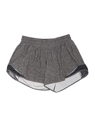 Pre-owned Lululemon Athletica Athletic Shorts In Gray