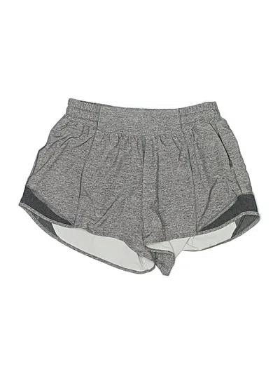 Pre-owned Lululemon Athletica Athletic Shorts In Gray